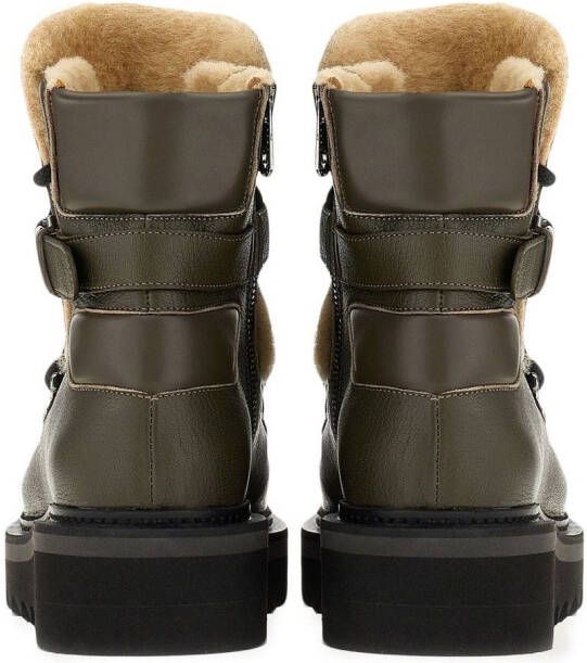 Ferragamo Wandellaarzen met veters Bruin