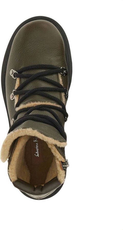Ferragamo Wandellaarzen met veters Bruin