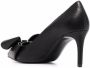 Ferragamo Zoey pumps met strikdetail Zwart - Thumbnail 3