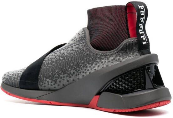 Ferrari Intarsia soksneakers Grijs
