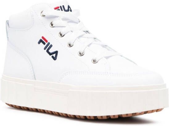 Fila Sandblast high-top sneakers Wit