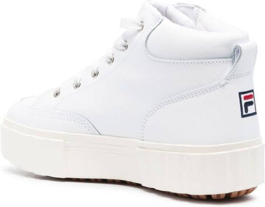 Fila Sandblast high-top sneakers Wit