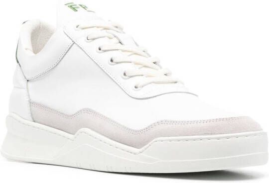 Filling Pieces Sneakers van kalfsleer Wit