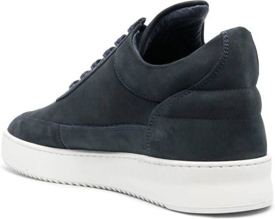 Filling Pieces Suède sneakers Blauw