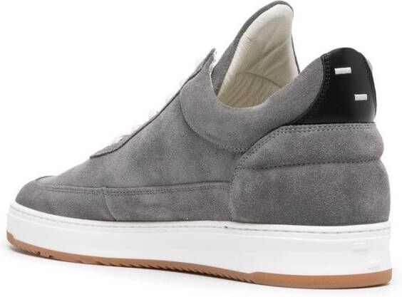 Filling Pieces Suède sneakers Grijs