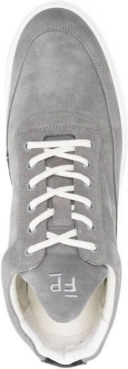 Filling Pieces Suède sneakers Grijs