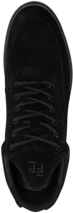 Filling Pieces Suède sneakers Zwart