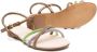 Florens Leren sandalen Paars - Thumbnail 2
