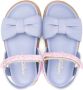 Florens Leren sandalen met glitter Paars - Thumbnail 3