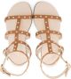 Florens Sandalen verfraaid met studs Bruin - Thumbnail 3