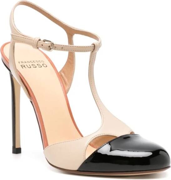 Francesco Russo Pumps 105 mm Zwart