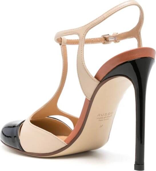 Francesco Russo Pumps 105 mm Zwart