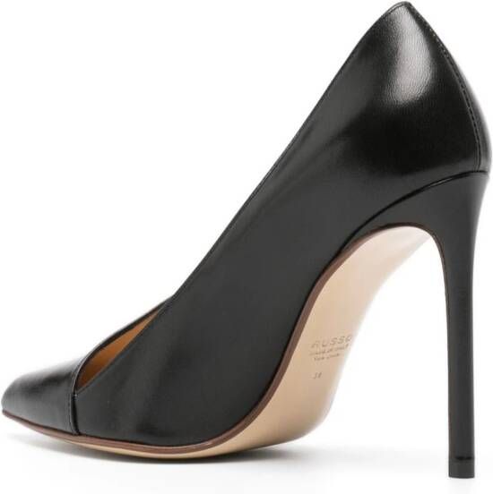 Francesco Russo Asymmetrische pumps Zwart