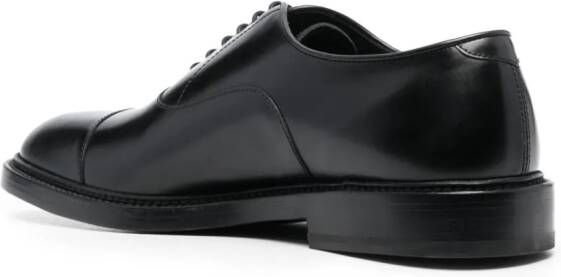 Fratelli Rossetti Leren Oxford veterschoenen Zwart