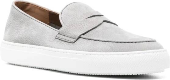 Fratelli Rossetti Leren loafers Grijs