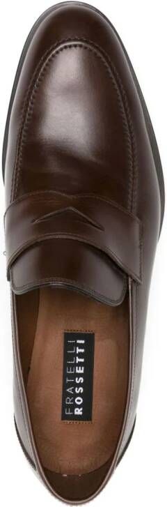 Fratelli Rossetti Leren loafers Bruin