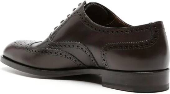 Fratelli Rossetti Leren Oxford schoenen Bruin