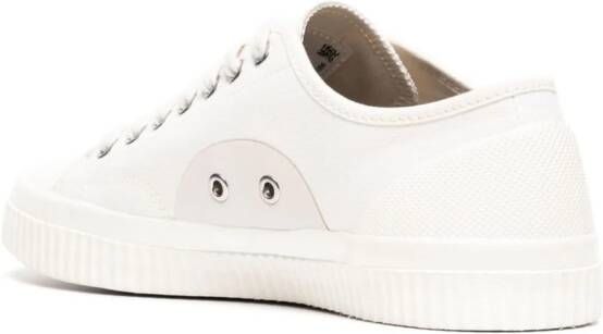 Fred Perry Low Hughes canvas sneakers Wit