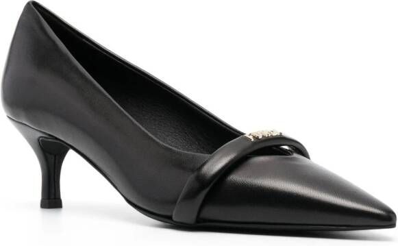 Furla Core leren pumps Zwart