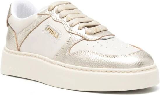 Furla sport low-top sneakers Beige