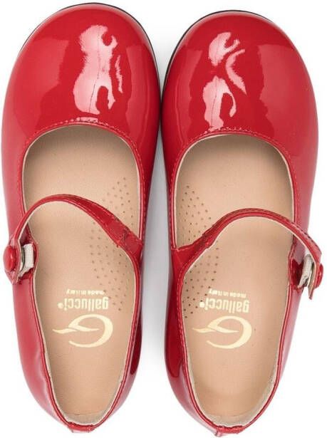 Gallucci Kids Ballerina pumps Rood