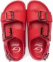 Gallucci Kids Milano sandalen met dubbele gesp Rood - Thumbnail 3