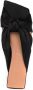 GANNI Satijnen slippers Zwart - Thumbnail 4