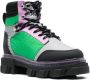 GANNI Hiking boots met colourblocking Zwart - Thumbnail 2