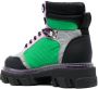 GANNI Hiking boots met colourblocking Zwart - Thumbnail 3