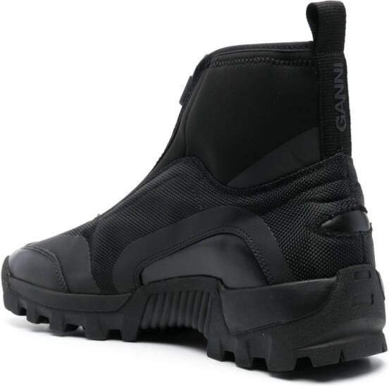 GANNI High-top sneakers Zwart