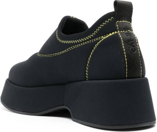 GANNI Schoenen met plateauzool Zwart