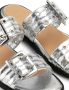 GANNI Slippers met gesp Zilver - Thumbnail 2