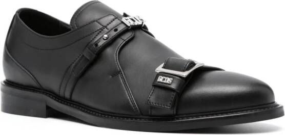 Gcds Derby schoenen met logoprint Zwart