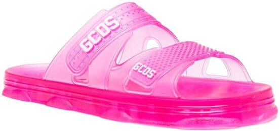 Gcds Slippers met logoprint Roze