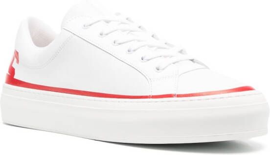 GCDS Sneakers met logoprint Wit
