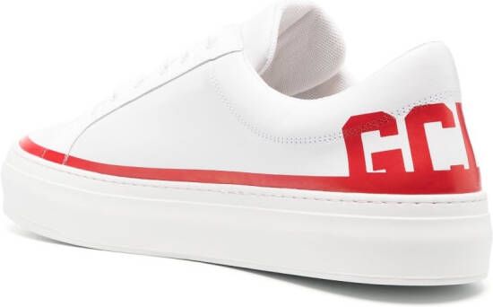 GCDS Sneakers met logoprint Wit