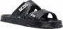GCDS Sandalen met logobandje Zwart - Thumbnail 2