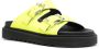 GCDS Slippers met gesp Geel - Thumbnail 2