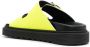 GCDS Slippers met gesp Geel - Thumbnail 3