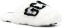 GCDS Slippers met imitatiebont Wit - Thumbnail 2