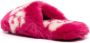 GCDS Slippers met logoprint Roze - Thumbnail 3