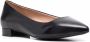 Geox Charyssa ballerina's met puntige neus Zwart - Thumbnail 2