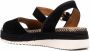 Geox Eolie sandalen met plateauzool Zwart - Thumbnail 3