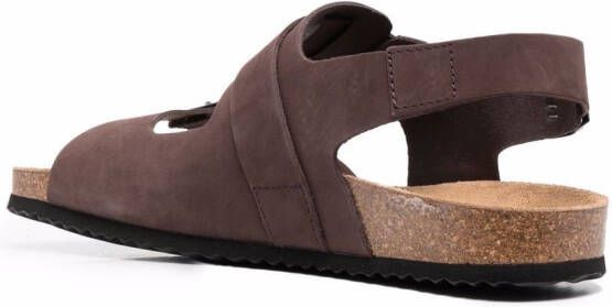 Geox Ghita leren sandalen Bruin