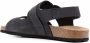 Geox Ghita leren sandalen Zwart - Thumbnail 3
