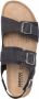 Geox Ghita leren sandalen Zwart - Thumbnail 4