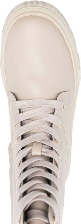 Geox Isotte enkellaarzen Beige