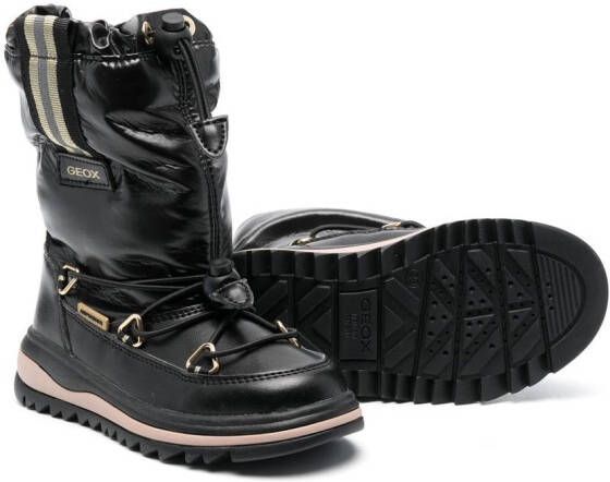 Geox Kids Adelaide Ab laarzen Zwart