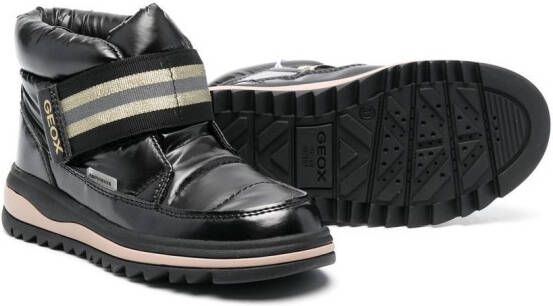 Geox Kids Adelhide AB laarzen met klittenband Zwart