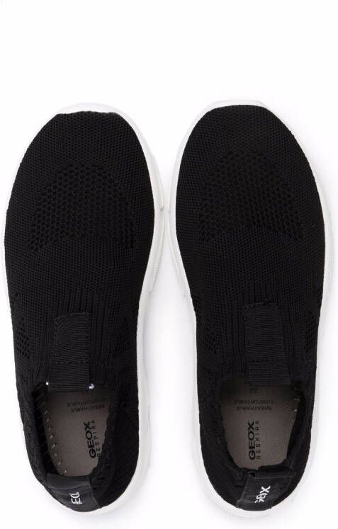 Geox Kids Aril low-top sneakers Zwart